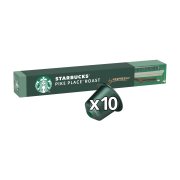 STARBUCKS Καφές Espresso Pike Place Lungo σε Κάψουλες συμβατές με μηχανή Nespresso 10x5,3gr STARBUCKS Καφές Espresso Pike Place Lungo σε Κάψουλες συμβατές με μηχανή Nespresso 10x5,3gr