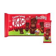 NESTLE Kit Kat Easter Break Πασχαλινά Σοκολατένια Κουνελάκια Χωρίς γλουτένη 5x29g