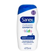SANEX Cuidado Experto Kids Αφρόλουτρο για Σώμα & Μαλλιά Vegan 475ml