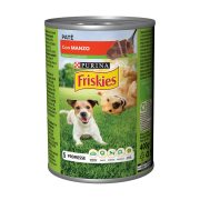 FRISKIES Vitafit Υγρή Τροφή Σκύλου Μοσχάρι Πατέ 400gr
