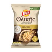 LAY'S Σνακ Δημητριακών Ολικής Άλεσης Sour Cream & Μαύρο Πιπέρι 95g