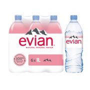 EVIAN Φυσικό Μεταλλικό Νερό 6x1lt
