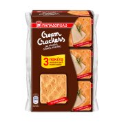 ΠΑΠΑΔΟΠΟΥΛΟΥ Cream Crackers με Σίκαλη Ολικής Άλεσης Vegan 3x175gr