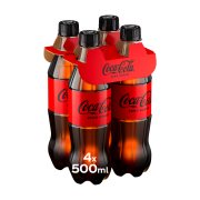 COCA-COLA Zero Χωρίς ζάχαρη 4x500ml