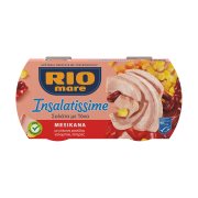 RIO MARE Insalatissime Σαλάτα με Τόνο Μεξικάνα με Κόκκινα Φασόλια Καλαμπόκι Πιπεριές 2x160g
