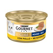 GOURMET Gold Υγρή Τροφή Γάτας Μους με Κοτόπουλο 85g