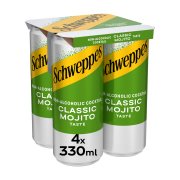 SCHWEPPES Mixer με γεύση Mojito 4x330ml