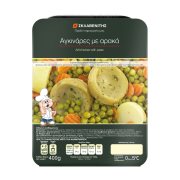 Αγκινάρες με Αρακά ΣΚΛΑΒΕΝΙΤΗΣ Παραγωγής μας 400g