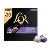 L'OR Profondo Καφές Espresso Lungo 20 κάψουλες συμβατές με μηχανή Nespresso 104g