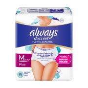 ALWAYS Discreet Εσώρουχα Ακράτειας Plus Medium 9τεμ