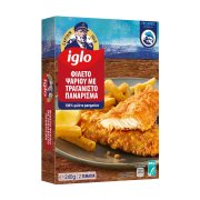 Φιλέτο Ψαριού CAPTAIN IGLO Πανέ 2τεμ 240g