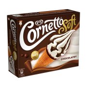 CORNETTO Soft Παγωτό Χωνάκι Chocolatey 4τεμ 324g (560ml)