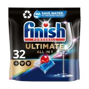 FINISH Powerball Ultimate All In 1 Απορρυπαντικό Πλυντηρίου Πιάτων Ταμπλέτες 32τεμ 