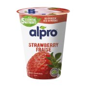 ALPRO Επιδόρπιο Σόγιας Φράουλα Vegan Χωρίς γλουτένη Χωρίς λακτόζη 500g
