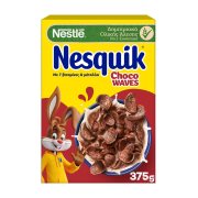NESTLE Nesquik Δημητριακά Ολικής Άλεσης Choco Waves 375gr
