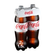 COCA-COLA Light Χωρίς ζάχαρη 2x1,5lt