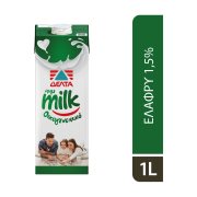 ΔΕΛΤΑ Μμμmilk Οικογενειακό Γάλα Υψηλής Παστερίωσης Ελαφρύ 1,5% 1lt