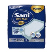SANI Sensitive Υποσέντονα Maxi Plus 90x60Cm 15τεμ
