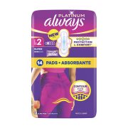 ALWAYS Platinum Σερβιέτες No2 Super 14τεμ
