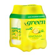GREEN Λεμονάδα με Ανθρακικό Χωρίς προσθήκη ζάχαρης 4x330ml