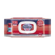 WET HANKIES Extra Safe Υγρομάντιλα Αντιβακτηριδιακά 63τεμ 
