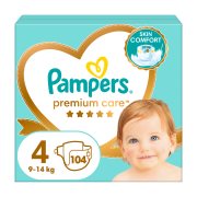 PAMPERS Premium Care Πάνες Νο4 9-14kg 104τεμ