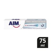 AIM Family Protection Οδοντόκρεμα White 75ml
