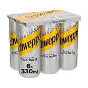 SCHWEPPES Σόδα 6x330ml