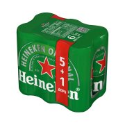 HEINEKEN Μπίρα Lager 5x330ml +1 Δώρο