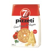 7DAYS Pizzeti Παξιμαδάκια Τυρί Γκράνα Παντάνο & Ντομάτα 80gr