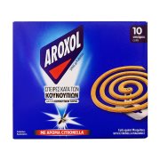 AROXOL Εντομοαπωθητικές Σπείρες με Citronella 10τεμ