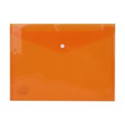 Φάκελος A4 με Κουμπί Πορτοκαλί
