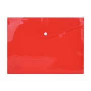 Φάκελος A4 με Κουμπί Κόκκινος