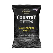 JUMBO Country Πατατάκια με Μαύρο Πιπέρι & Αλάτι Χωρίς γλουτένη 150gr