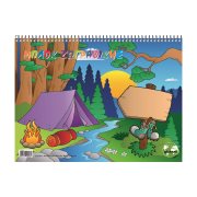 Μπλοκ Ζωγραφικής Ν2 21x29cm 40 φύλλων Κατασκήνωση