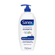 SANEX Biome Protect Kids Αφρόλουτρο & Σαμπουάν 750ml
