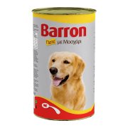 BARRON Υγρή Τροφή Σκύλου Μοσχάρι Πατέ 1,2kg