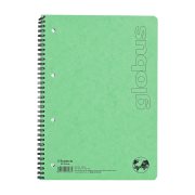 GLOBUS Τετράδιο Σπιράλ Α4 2 Θεμάτων Πράσινο