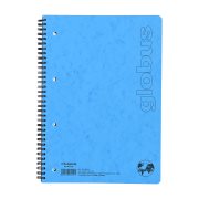 GLOBUS Τετράδιο Σπιράλ Α4 3 Θεμάτων Μπλε