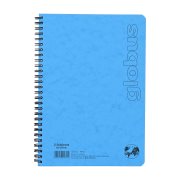 GLOBUS Τετράδιο Σπιράλ Β5 2 Θεμάτων Μπλε