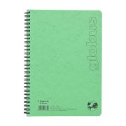 GLOBUS Τετράδιο Σπιράλ Β5 2 Θεμάτων Πράσινο