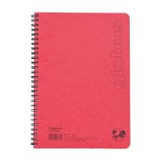 GLOBUS Τετράδιο Σπιράλ Β5 2 Θεμάτων Κόκκινο