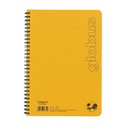 GLOBUS Τετράδιο Σπιράλ Β5 2 Θεμάτων Κίτρινο