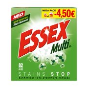 ESSEX Multi Απορρυπαντικό Πλυντηρίου Ρούχων Σκόνη 80 πλύσεις