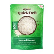 AGRINO Quick Deli Ρύζι Basmati στον Ατμό Vegan Χωρίς γλουτένη 250gr
