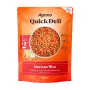AGRINO Quick Deli Ρύζι Μεξικάνικο Vegan Χωρίς γλουτένη 250gr