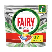 FAIRY Platinum Plus Απορρυπαντικό Πλυντηρίου Πιάτων Anti-Dull Ταμπλέτες 17τεμ