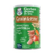 GERBER Grain & Grow Μπουκίτσες Δημητριακών με Ντομάτα & Καρότο 10+μηνών Βιολογικές Χωρίς προσθήκη αλατιού 35g