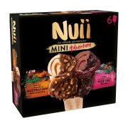 NUII Mini Adventure Παγωτό Ξυλάκι Australian Macadamia & Nordic Berry 6τεμ 253gr (330ml)