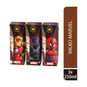 MILKO Marvel Γάλα με Κακάο 3x250ml